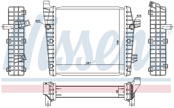 Radiateur Nissens 65320