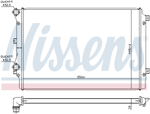 Nissens Radiateur 65339