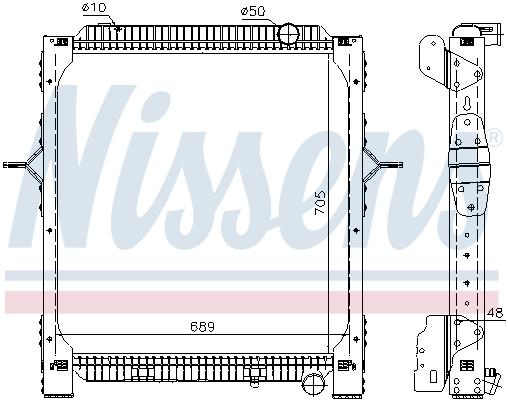 Radiateur Nissens 65476