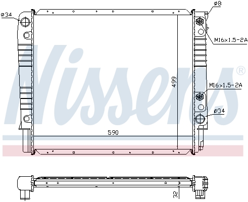 Nissens Radiateur 65530A