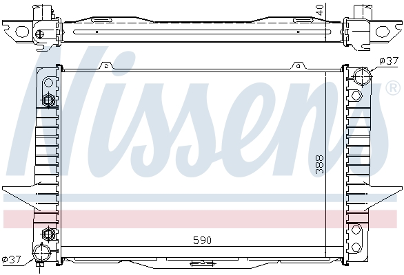 Nissens Radiateur 65535A