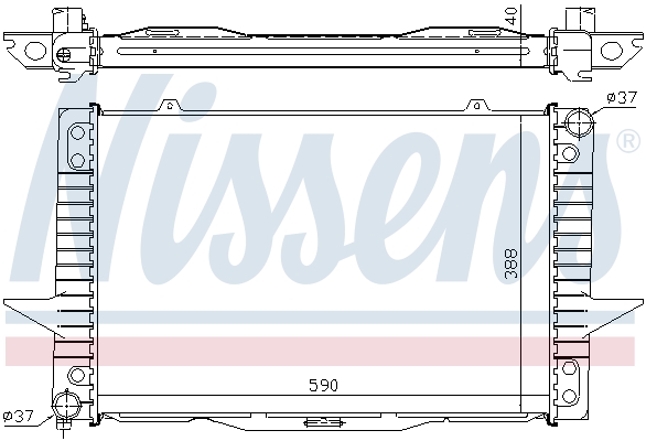 Nissens Radiateur 65536A