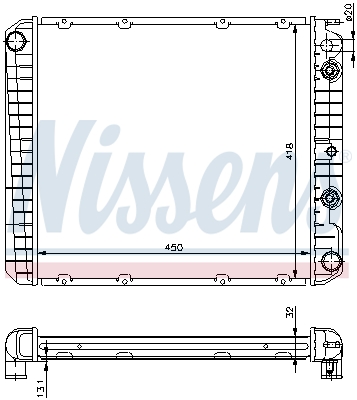 Nissens Radiateur 65544A