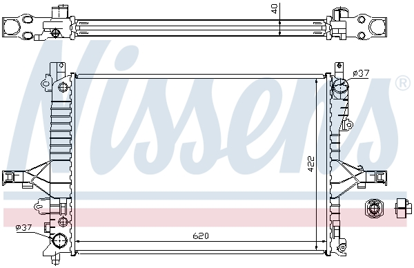Nissens Radiateur 65553A
