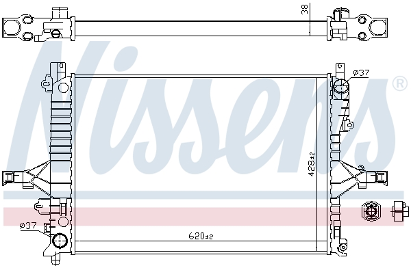 Nissens Radiateur 65557A