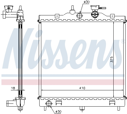 Nissens Radiateur 66655