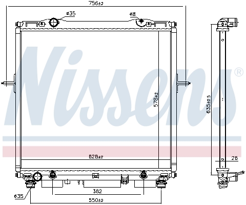 Nissens Radiateur 66659