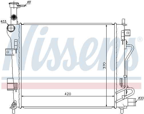 Nissens Radiateur 66746