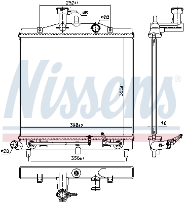 Nissens Radiateur 66771