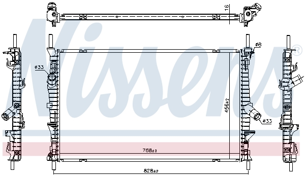 Nissens Radiateur 66861