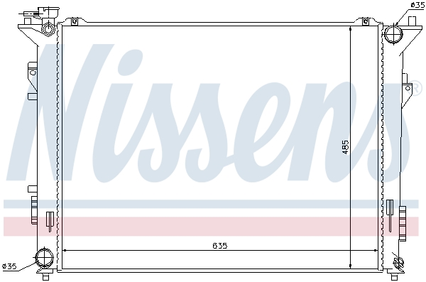 Nissens Radiateur 66998