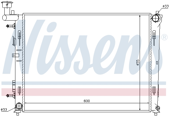 Nissens Radiateur 67076