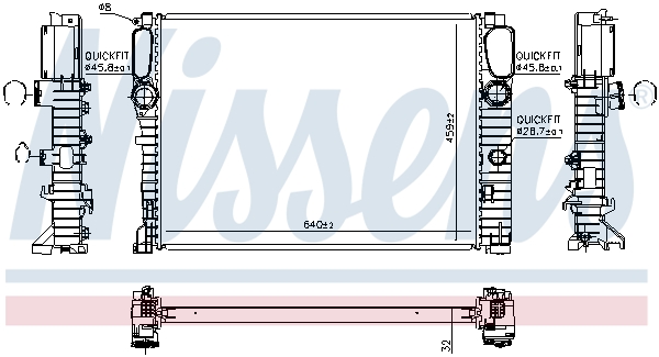 Nissens Radiateur 67102A