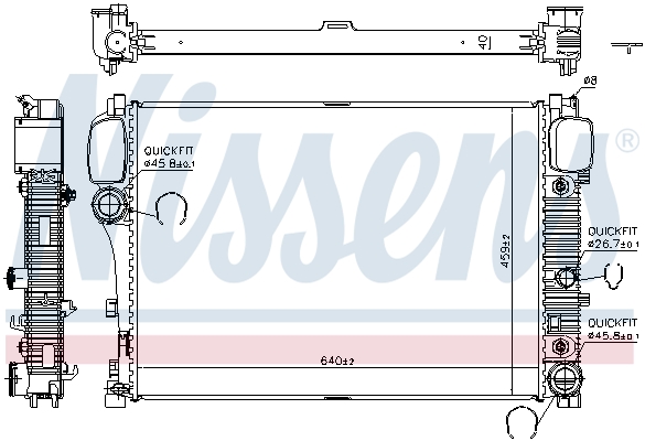 Nissens Radiateur 67107A