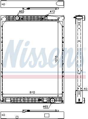 Radiateur Nissens 67169