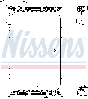 Radiateur Nissens 67171