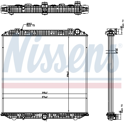 Radiateur Nissens 671750