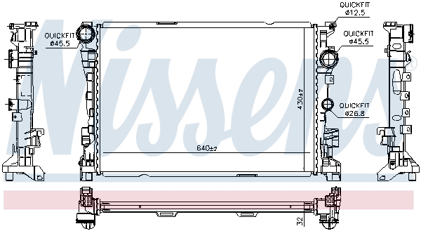 Nissens Radiateur 67190