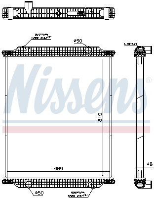 Radiateur Nissens 67197