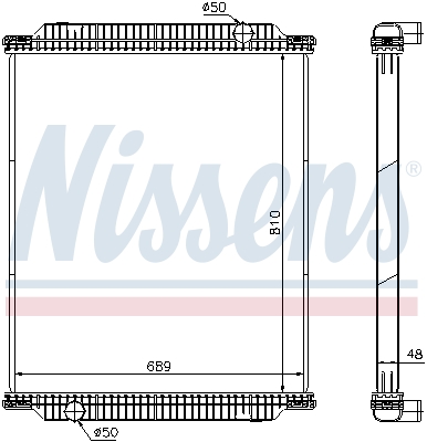 Radiateur Nissens 67218