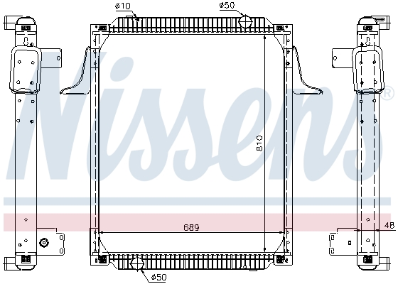 Radiateur Nissens 67257