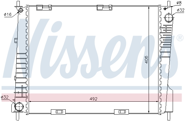 Nissens Radiateur 67283