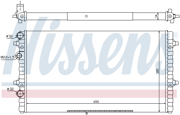 Nissens Radiateur 67302