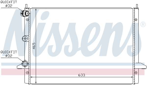 Nissens Radiateur 67303
