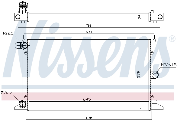 Nissens Radiateur 67304