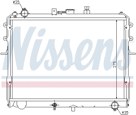 Nissens Radiateur 67358