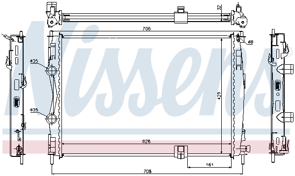 Nissens Radiateur 67361