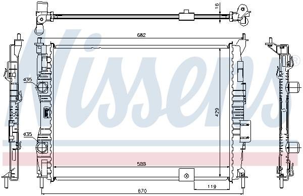Nissens Radiateur 67364