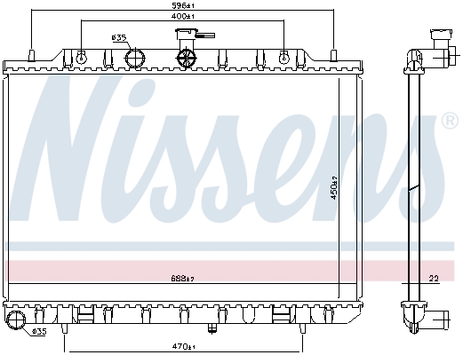 Nissens Radiateur 67366