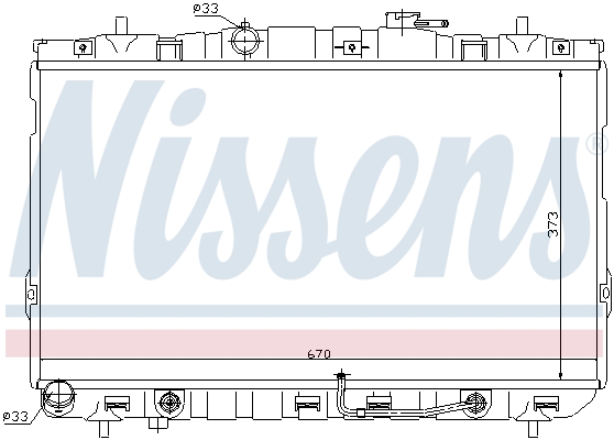 Nissens Radiateur 67468