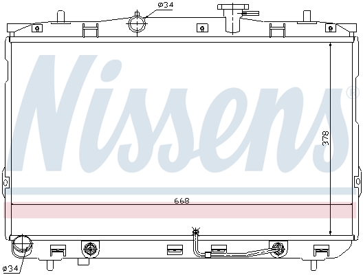 Nissens Radiateur 67489