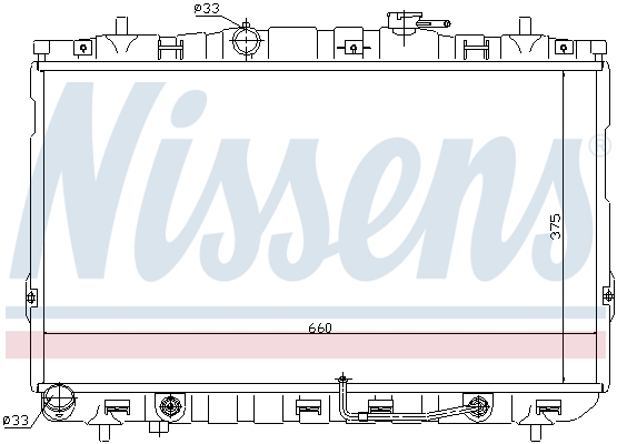 Nissens Radiateur 67493