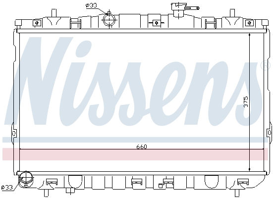 Nissens Radiateur 67494
