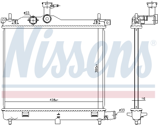 Nissens Radiateur 675023