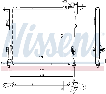 Nissens Radiateur 675032