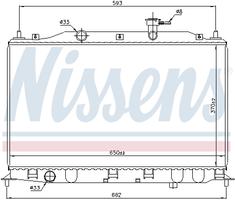 Nissens Radiateur 67509
