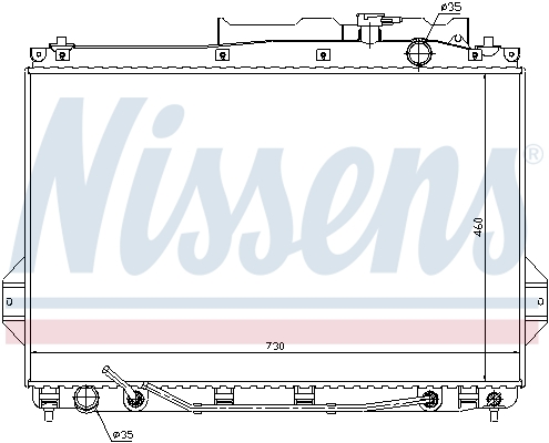 Nissens Radiateur 67527