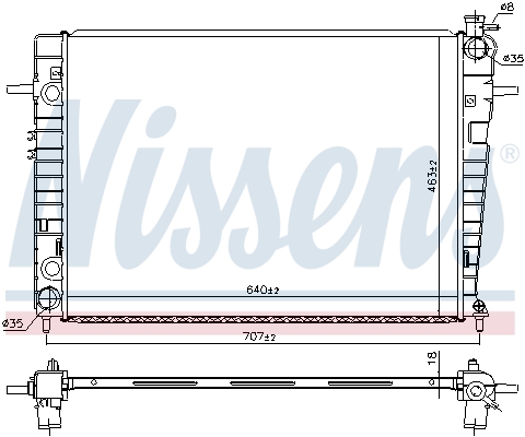 Nissens Radiateur 67618