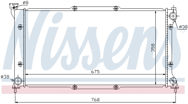 Nissens Radiateur 67701
