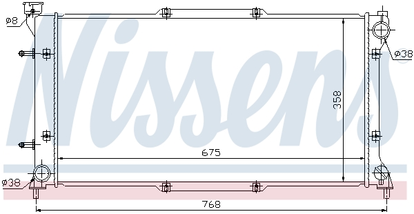 Nissens Radiateur 67703