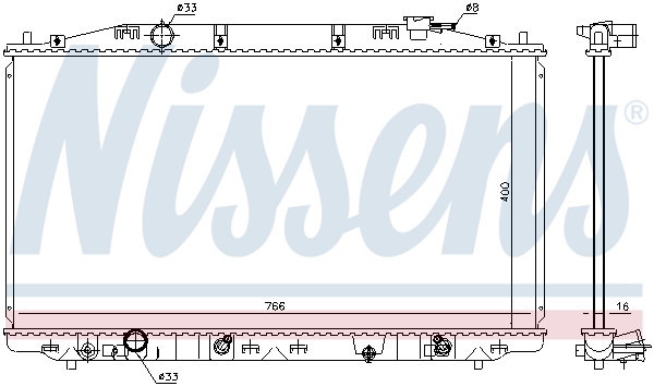 Nissens Radiateur 68096