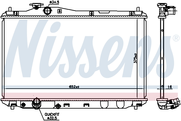 Nissens Radiateur 681377