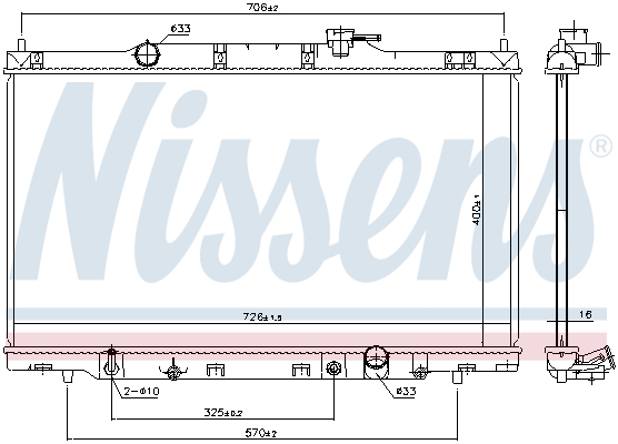 Nissens Radiateur 681379