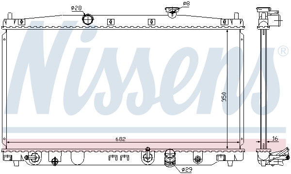 Nissens Radiateur 68149