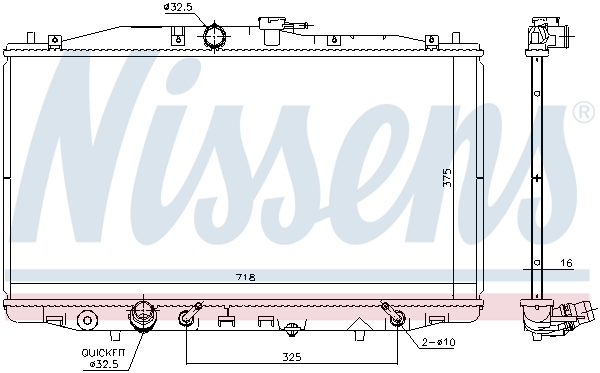 Nissens Radiateur 68152