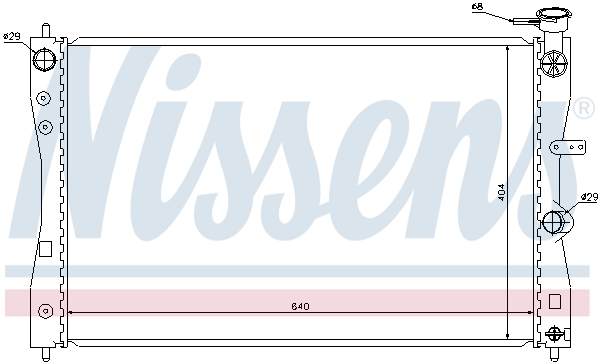 Nissens Radiateur 68183
